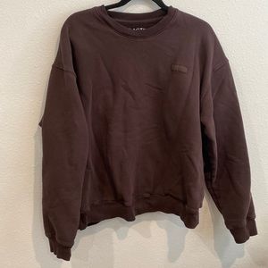 Set Active Brown Crewneck